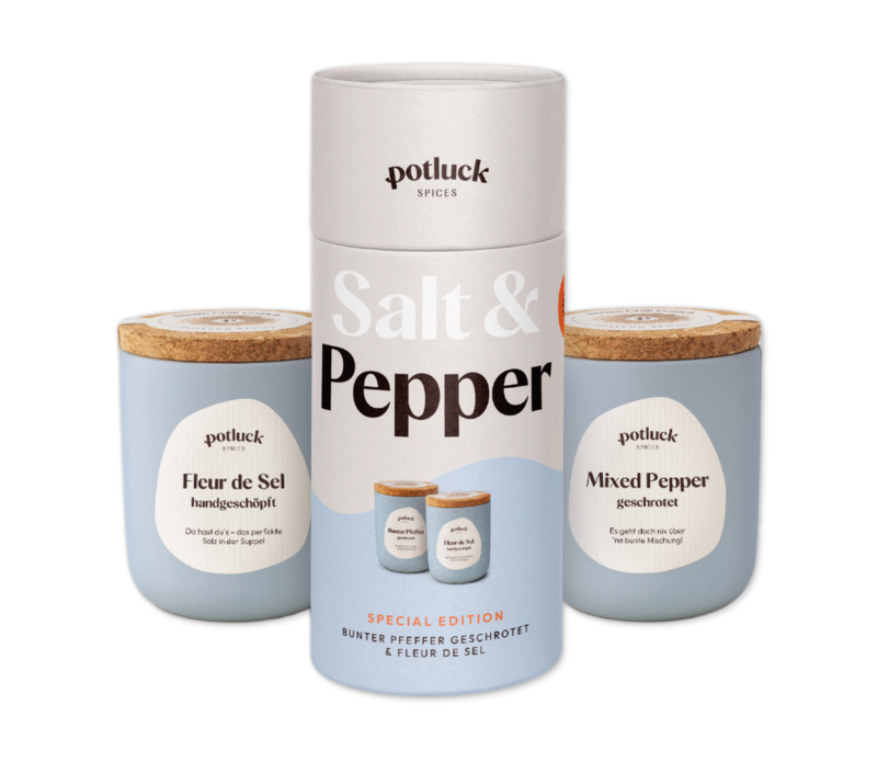 2er Geschenkeset Salt & Pepper