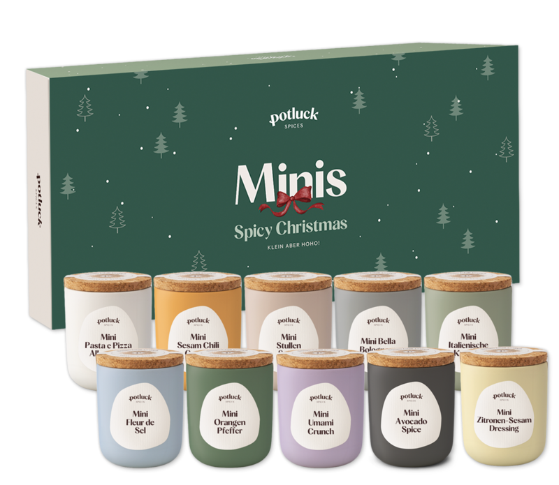 10er Miniset Spicy Christmas
