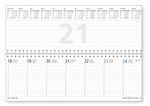 Tischkalender XL