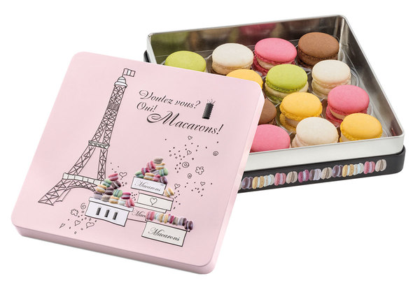 Macarons-Set Paris