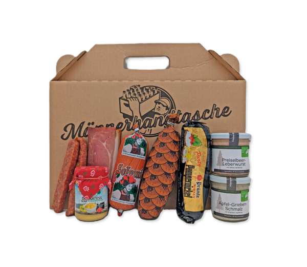 Große Männerhandtasche ohne Alkohol