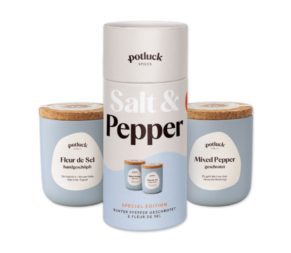 2er Geschenkeset Salt & Pepper