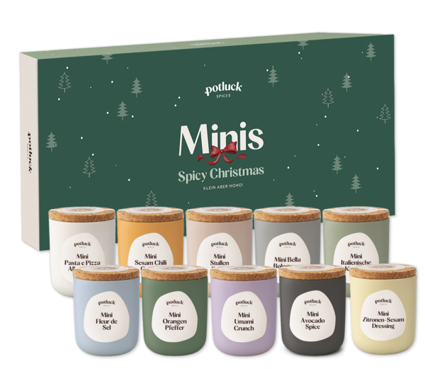 10er Miniset Spicy Christmas