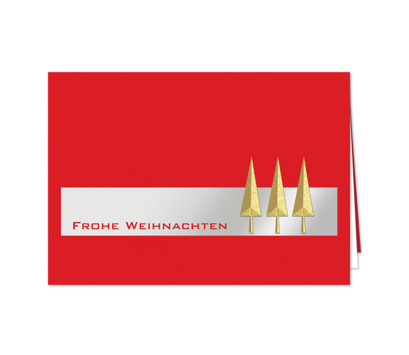 Drei schlichte Bäume