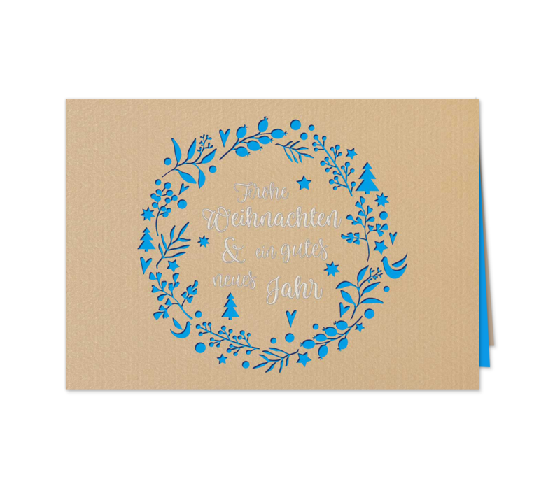 Stanz-Kranz-Blau