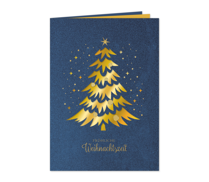 Schau durch den Baum-Gold