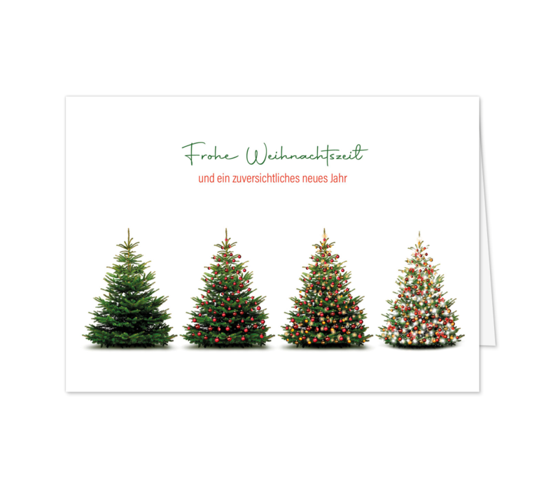 Weihnachtliche Entwicklung