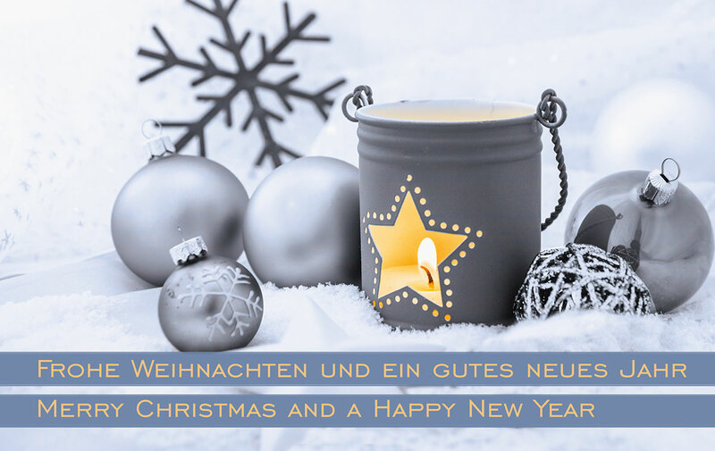 Kerzenlicht im Schnee