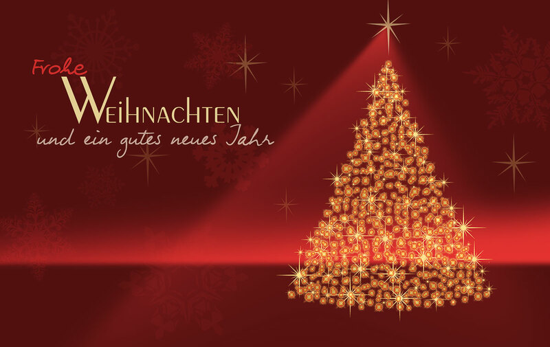 Roter Glitzer