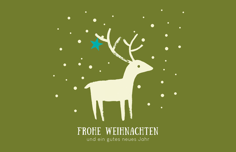 Stimmungsvoller Hirsch
