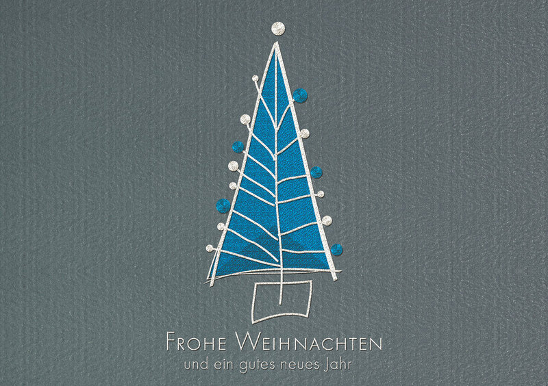 Weihnachtsbaum modern