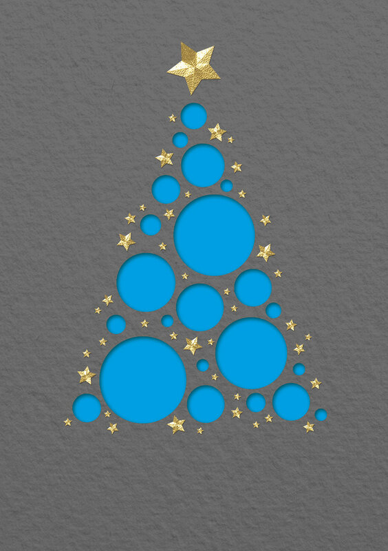 Kugeln Blau