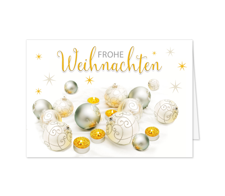 Karte: Teelichtschmuck