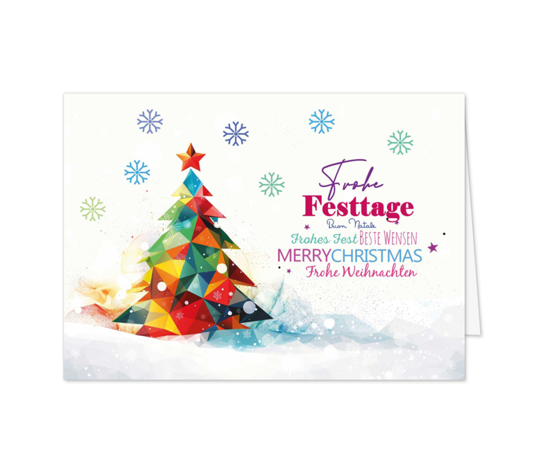 Karte: Colorful Greetings