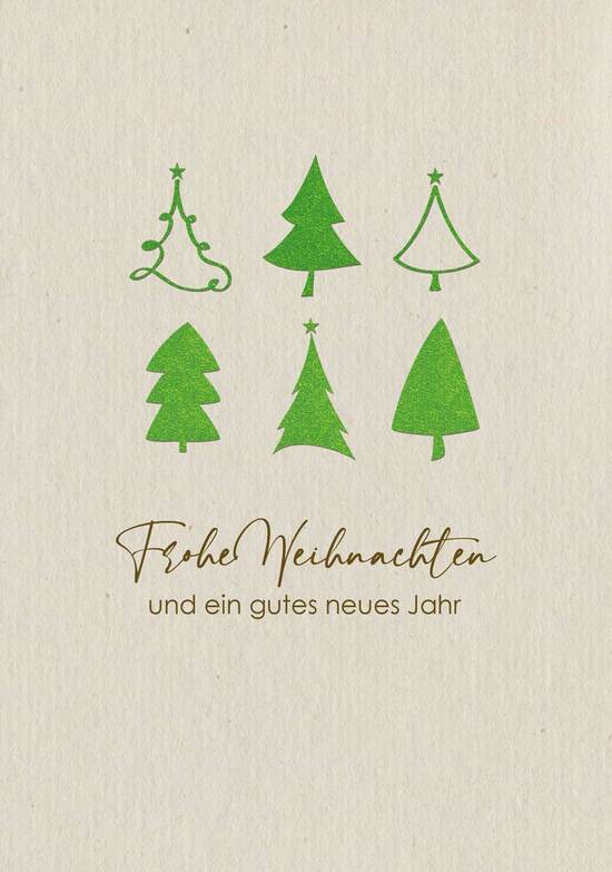 Weihnachtskarte: Wer bin ich?
