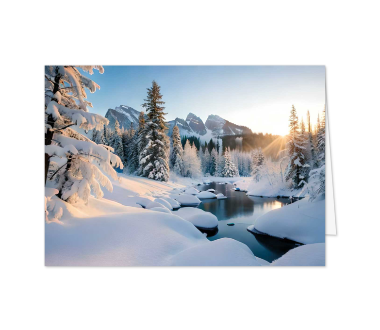 Karte: Friedvolle Berglandschaft