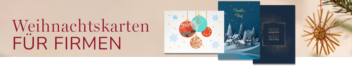 Weihnachtskarten und -briefe