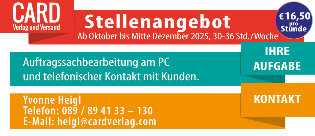 Stellenangebot zur Weihnachtssaison